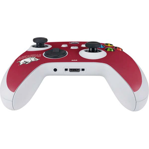 University of Arkansas-Fayetteville Razorbacks Logo Xbox Series S Controller Skin